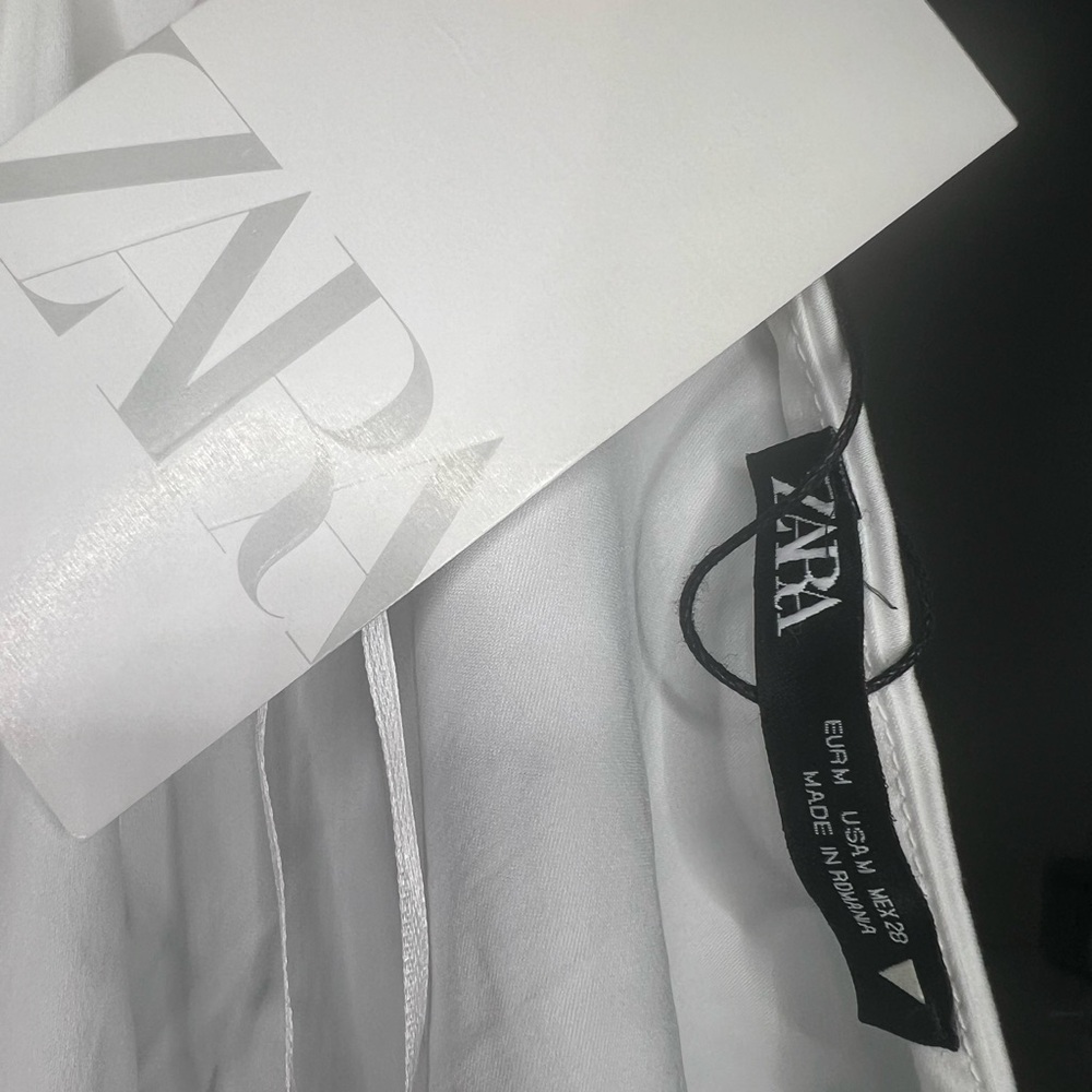 Zara Elegant White Dress
